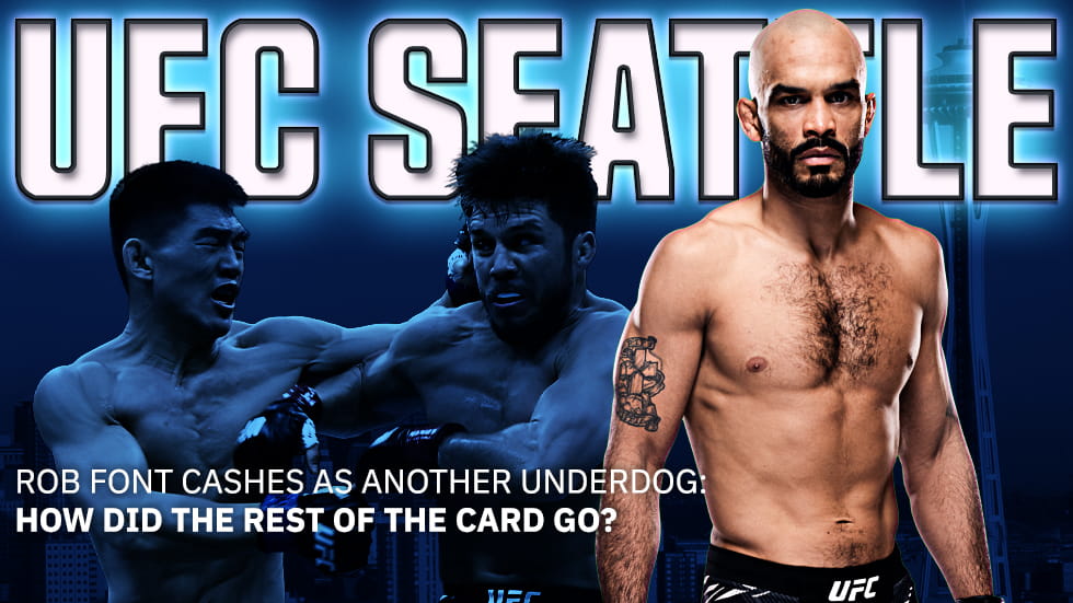 Rob Font Cashes as Another Underdog: How Did the Rest of the Card Go?