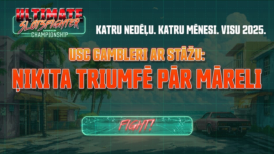 USC gambleri ar stāžu: Ņikita triumfē pār Māreli