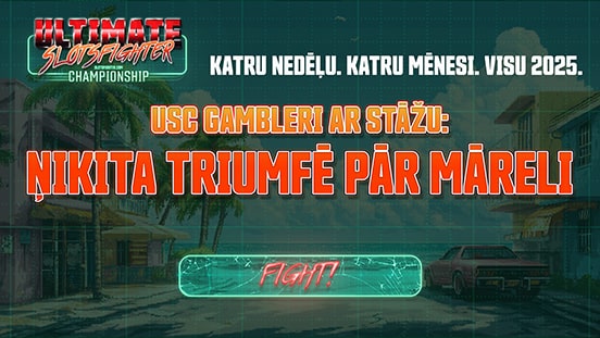 USC gambleri ar stāžu: Ņikita triumfē pār Māreli