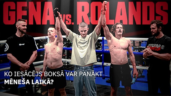 GENA VS. ROLANDS: Ko iesācējs boksā var panākt mēneša laikā?