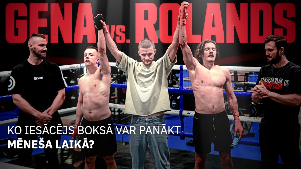 GENA VS. ROLANDS: Ko iesācējs boksā var panākt mēneša laikā?