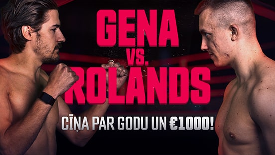 GENA VS. ROLANDS — Cīņa par godu un €1000!