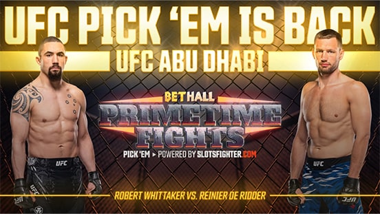 UFC Pick’em is ready to go for UFC Abu Dhabi. Are you ready to win?