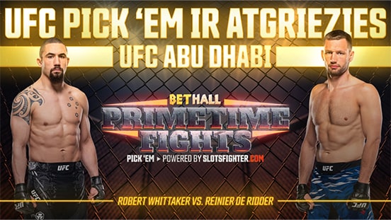 UFC Pick’em ir atpakaļ: gatavs UFC Abu Dhabi prognozēm?