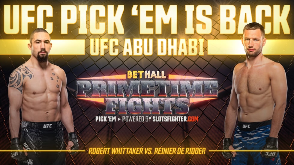 UFC Pick’em is ready to go for UFC Abu Dhabi. Are you ready to win?