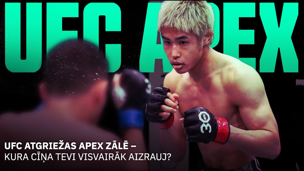 Bez lieliem vārdiem, bet ar lielu potenciālu – UFC Apex atkal spēlē