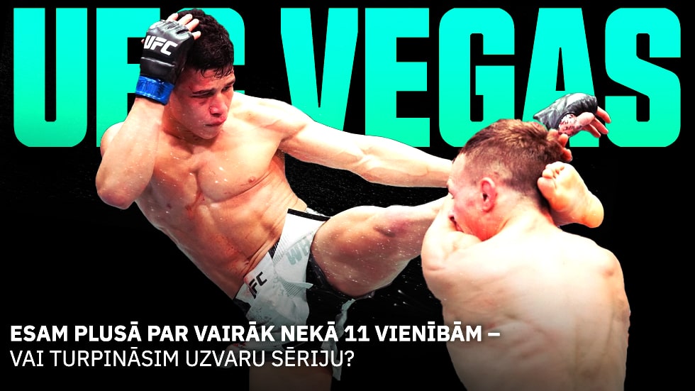 Esam plusā par vairāk nekā 11 vienībām – vai turpināsim uzvaru sēriju?