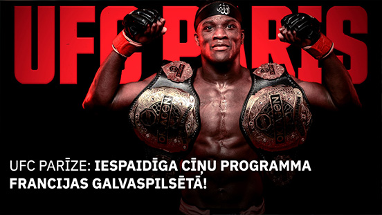 UFC Parīze: Iespaidīga cīņu programma Francijas galvaspilsētā!