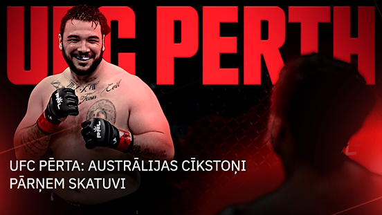 UFC Pērta: Austrālijas cīkstoņi pārņem skatuvi