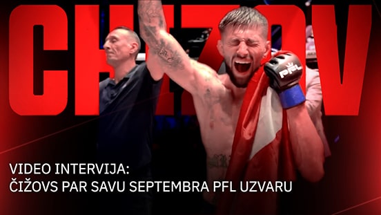 VIDEO INTERVIJA: Čižovs par savu septembra PFL uzvaru