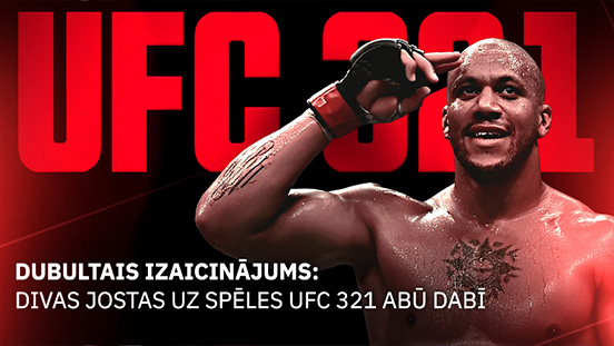 Dubultais izaicinājums: Divas jostas uz spēles UFC 321 Abū Dabī
