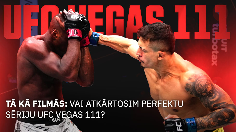 UFC Vegas 111: Galveno cīņu apskats un labākās likmes