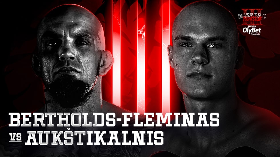 Raivo Aukštikalnis vs. Madars Fleminas Announced for “BAZARA 0 Fight Club III”