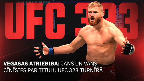 Vegas atriebība: Jans un Vans cīnīsies par titulu UFC 323 turnīrā