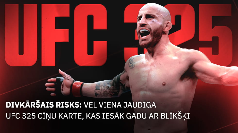 Dubultais trieciens: UFC 325 turpina jaudīgu gada sākumu