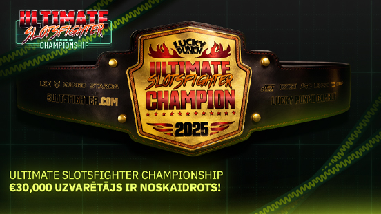 Ultimate SlotsFighter Championship €30,000 uzvarētājs ir noskaidrots!