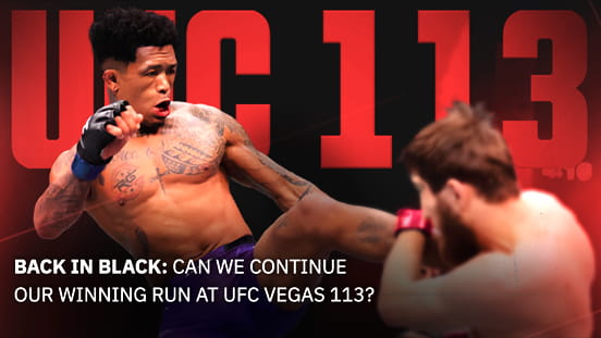 Back in Black: Can We Continue Our Winning Run at UFC Vegas 113?