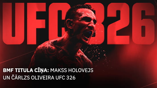 BMF titula cīņa: Makss Holovejs un Čārlzs Oliveira UFC 326