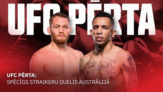 UFC Perta: Austrālija gatava lielajam cīņu vakaram