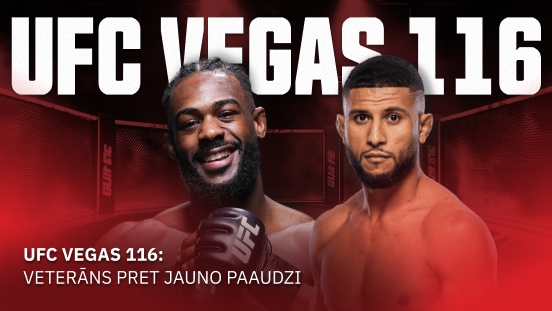 UFC Vegas 116: spriedzes pilns cīņu vakars atgriežas Vegasā