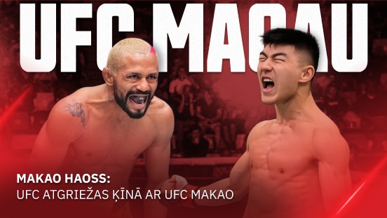 UFC Makao: oktagons atgriežas Ķīnā