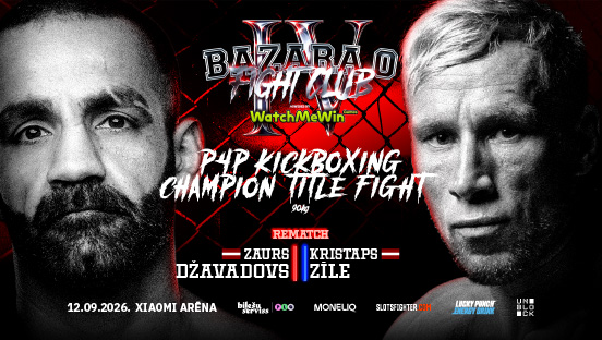 “BAZARA 0 Fight Club IV” aizvadīs revanšu starp Zauru Džavadovu un Kristapu Zīli