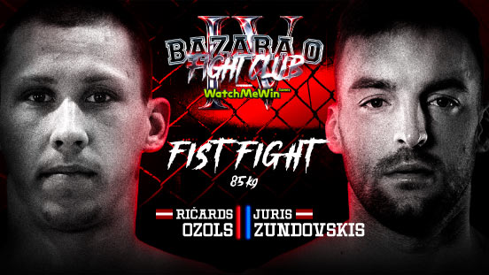 Ričards Ozols vs. Juris Zundovskis Set for “BAZARA 0 Fight Club IV”