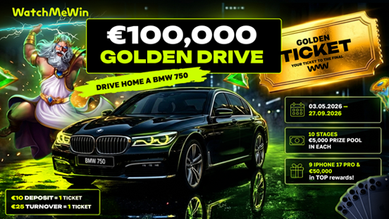 WatchMeWin Launches the €100,000 Golden Drive to BMW 750