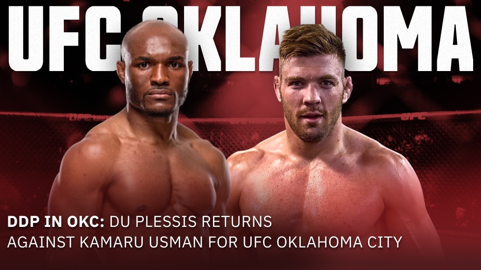 DDP in OKC: Du Plessis Returns against Kamaru Usman for UFC Oklahoma City