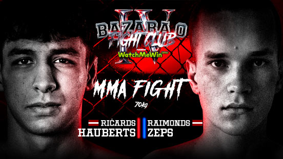 Ričards Hauberts vs. Raimonds “Jambo” Zeps Booked for “BAZARA 0 Fight Club IV”