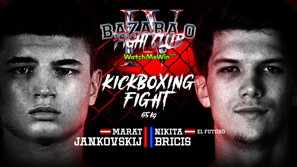 Марат Янковский vs. Никита «El Futuro» Брицис добавлены в кард турнира «BAZARA 0 Fight Club IV»