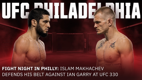 Fight Night in Philly: Islam Makhachev Defends His Belt Against Ian Garry at UFC 330