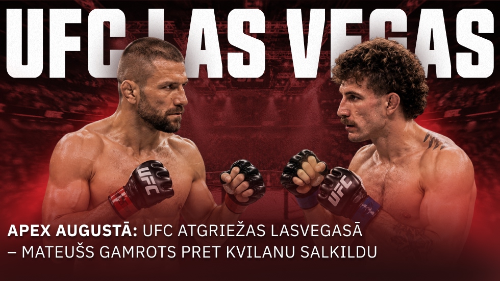 UFC atgriežas Lasvegasā: Mateušs Gamrots galvenajā cīņā tiksies ar Kvilanu Salkildu