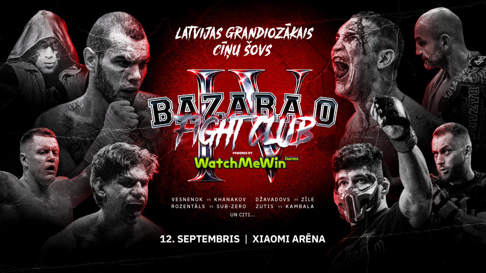 “BAZARA 0 Fight Club IV” Presents Full Fight Card for September 12th