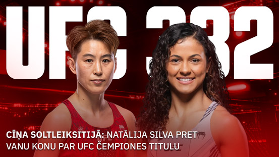 Cīņa Soltleiksitijā: Natālija Silva un Vana Kona duelī par UFC flyweight titulu