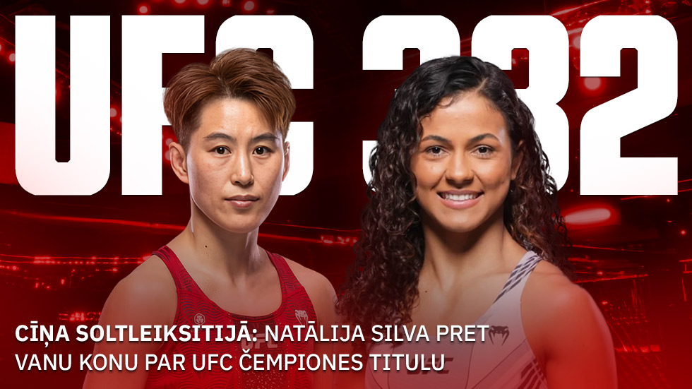 Cīņa Soltleiksitijā: Natālija Silva un Vana Kona duelī par UFC flyweight titulu
